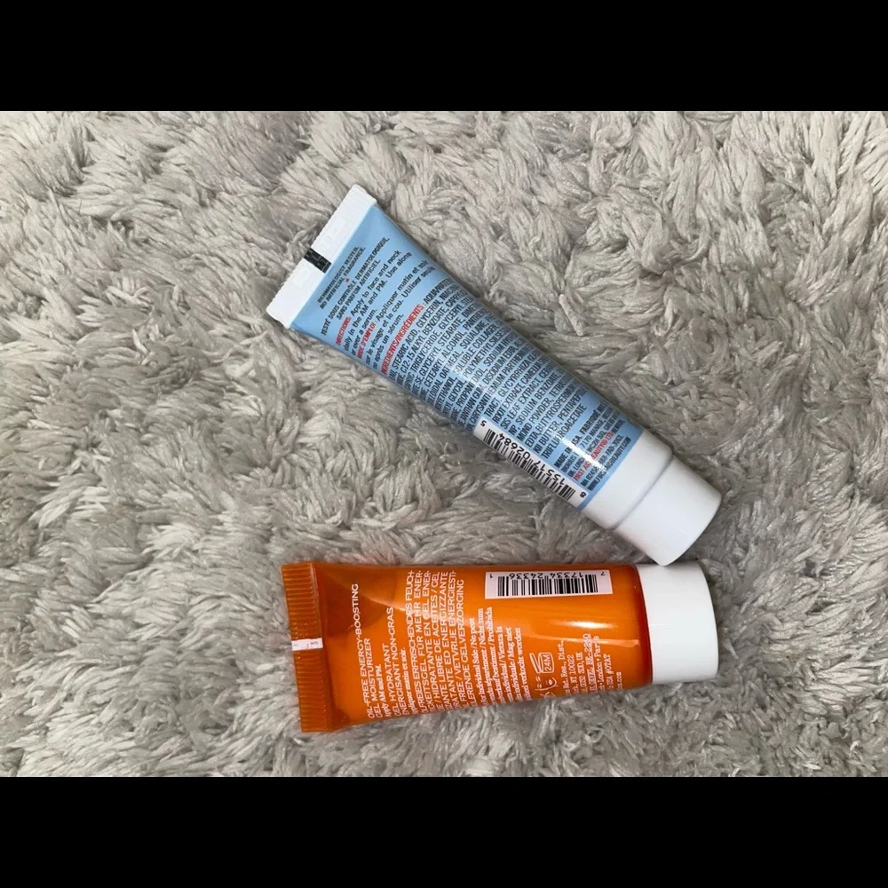 Origins ginseng moistuirzer and first aid beauty ultra repair collagen cream